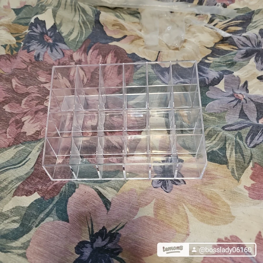Clear Acrylic Organizer